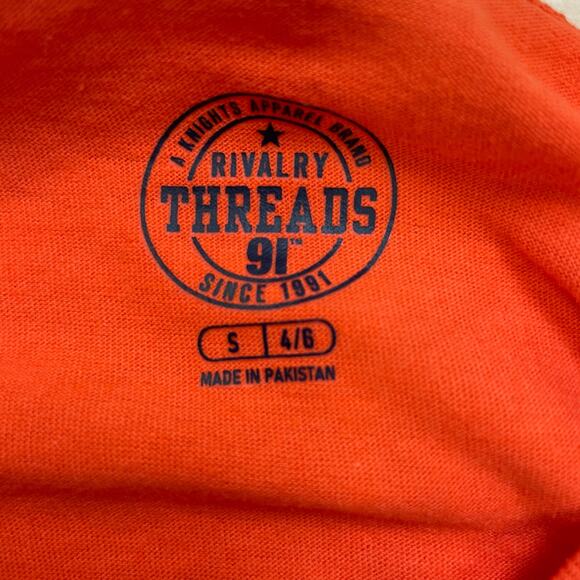 Rivalry Threads 91 NCAA Clemson Tigers Women's Crew Neck T-Shirt Orange Size S - Picture 4 of 5